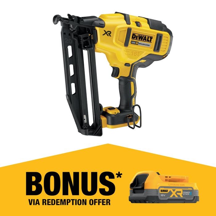 DeWALT 18V XR Brushless 16GA Brad Nailer DCN661N-XE - Skin Only