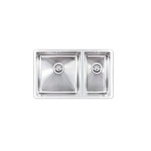 Picassi Gino-660L Stainless Steel Double Bowl Sink - Left