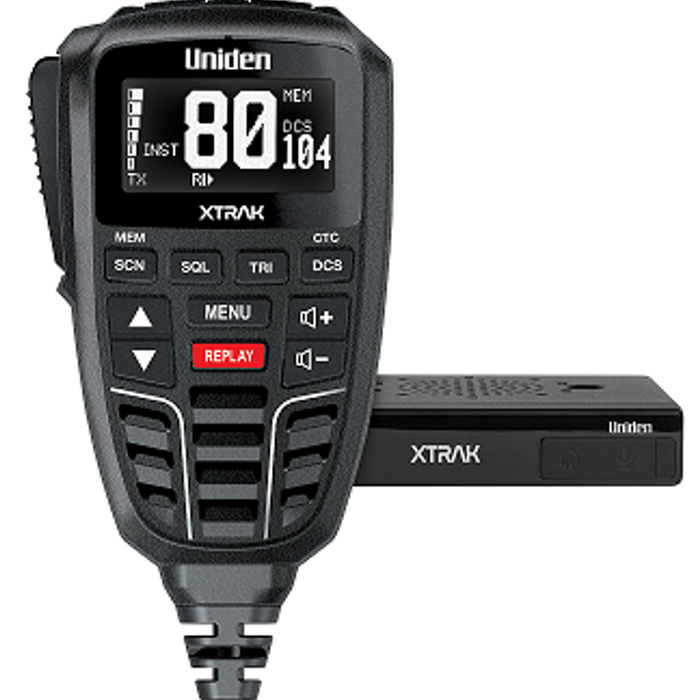 Uniden XTRAK 80 - Smart UHF Radio with Large OLED Display