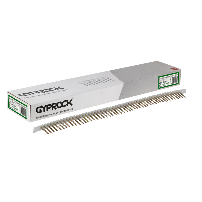 CSR 32mm x 6G Coarse Needle Point Collated Screw - 1000 Pack