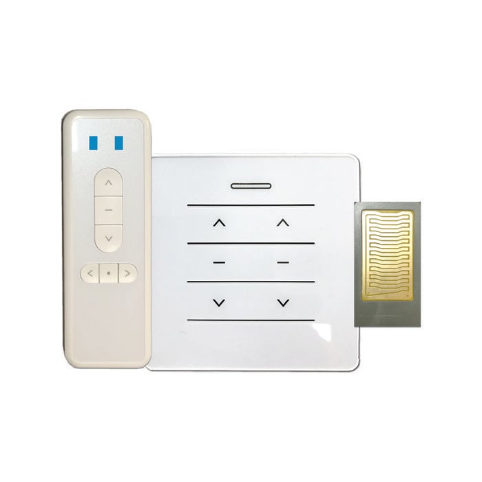 ACOL EziLite Double Motor Drive Kit With Remote Control Wall Switch And Rain Sensor