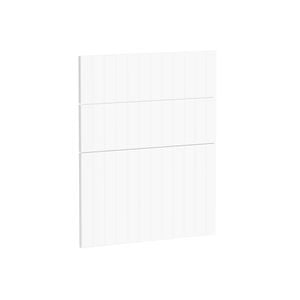 Kaboodle 600mm Nougat Truffle V-Groove 3 Drawer Panels