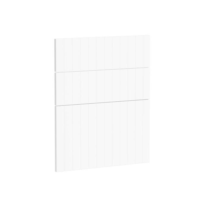 Kaboodle 600mm Nougat Truffle V-Groove 3 Drawer Panels
