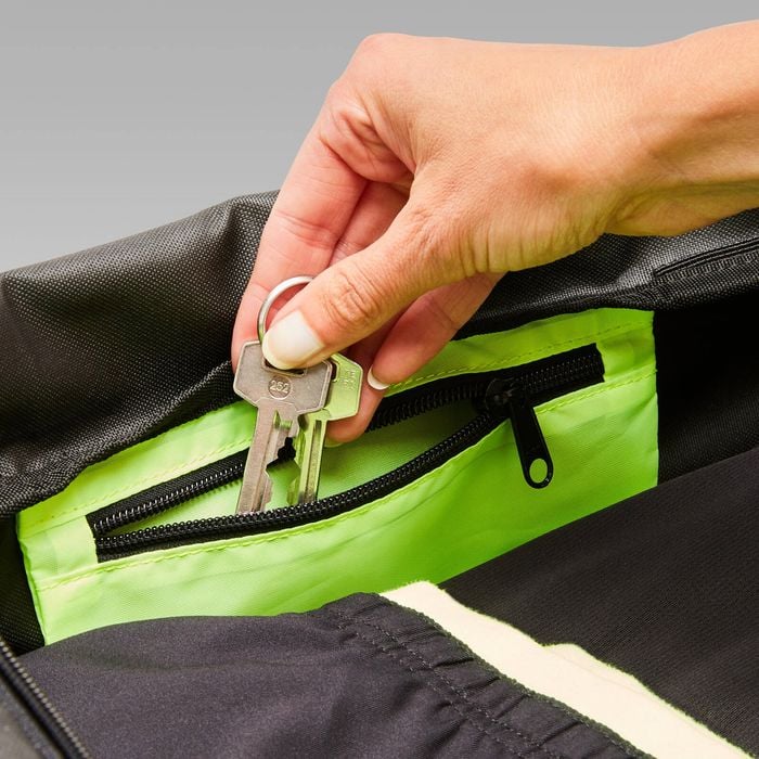 Decathlon - 45l Sports Bag Hardcase - Black - 40l