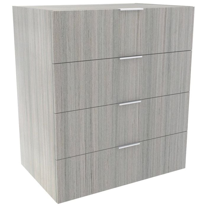 Lugna 1024 x 900 x 580mm Mist 4 Drawer Ready to Assemble Unit