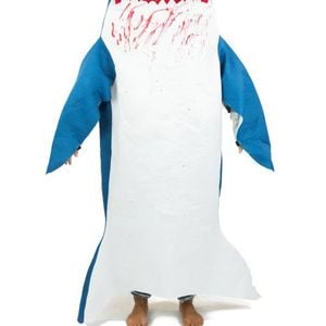 Hungry Great White Shark Adults Novelty Costume - One Size
