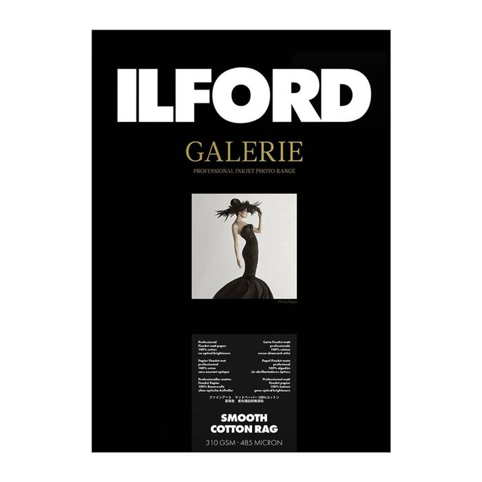Ilford Galerie Smooth Cotton 310 Gsm - A4 - 25 Sheets Gpsc19