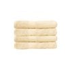 Bath Towel Set 4 Pce Perfect Touch Plaster (Cream) 69 x 142cm