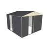 Build-a-Shed 3.0 x 3.0 x 2.3m Gable Single Sliding Side Door Shed - Grey