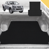 Outback GT 6D Pro Ute Tub Mat for Isuzu D-Max Crew Cab RG 2020-Current (with Spray on Liner or no Liner) - Black
