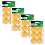 4x 6PK Formula Sports 4cm Table Tennis Balls 1 Star - Orange