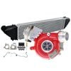 Gen1 High Flow Turbo Charger With 62mm Intercooler And Genuine Oil Feed Pipe For Mitsubishi Outlander 4n14 2.2l