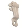 Windoware White Streamline Curtain Track Gliders - 20 Pack