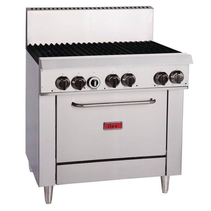 Thor Gas Range 36" With Flame Failure Tr-6f Lpg Oven Kitchen Cooking Appliance