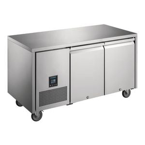 Polar U-series Premium Double Door Counter Freezer 267tr - Under Bench Fridges (ua006-a)
