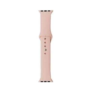 Silicone Sports Watch Band Strap - For Apple iWatch 38mm 40mm 41mm [42mm Series 10] (Pink)