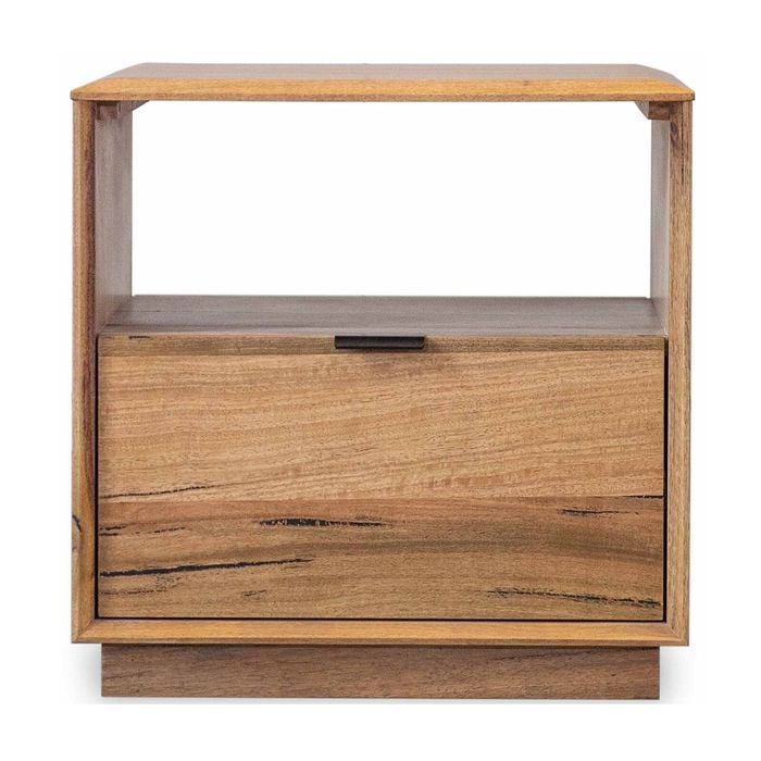 Japandi 55cm Lamp Table Natural Oak