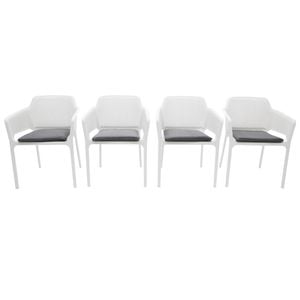 Bailey Dining Armchair Set of 4 - White