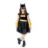 Dc Comics Size 9-10y Batgirl Deluxe Kids Costume Party Dress Up Cosplay Black