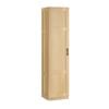 Casey Pantry Cupboard Tall Storage Cabinet 1 Door 5 levels oak