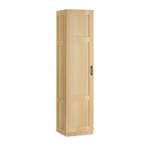 Casey Pantry Cupboard Tall Storage Cabinet 1 Door 5 levels oak