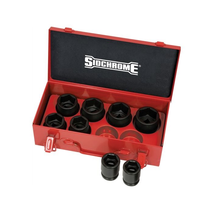 Sidchrome 3/4” Drive AF Impact Socket Set - 8 Piece