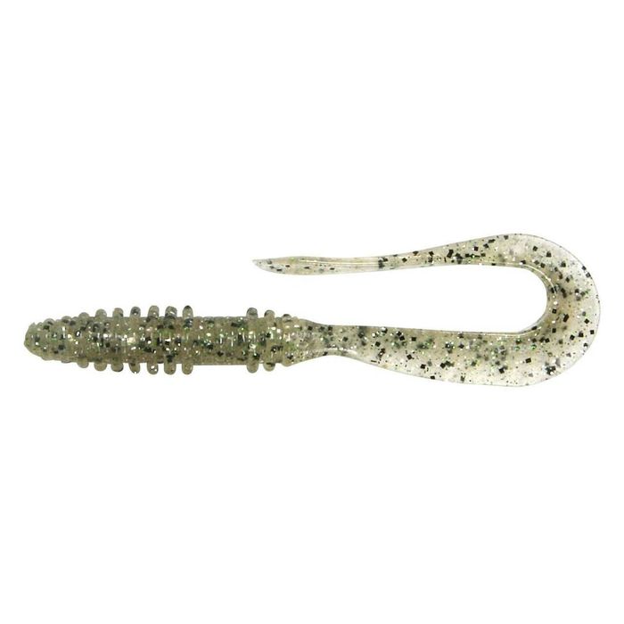 Keitech Mad Wag Mini 2.5" Scented Soft Plastic Fishing Lure 320S Silver Shad