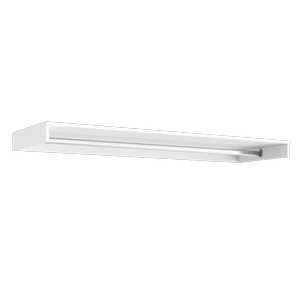 Lugna 1500-1799mm Crisp White Custom Hat Shelf