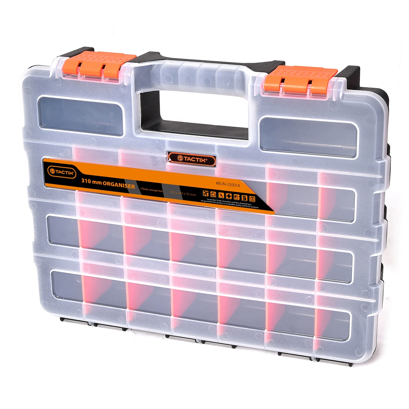 Tactix 310mm 22 Compartment Organiser Storage Box Bunnings Australia
