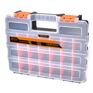 Tactix 310mm 22 Compartment Organiser Storage Box