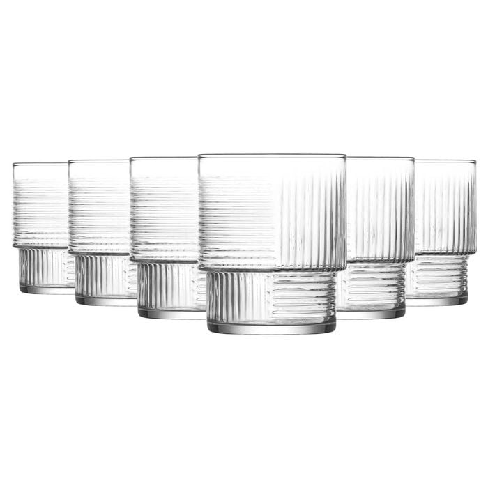 Helen Stacking Whisky Glasses - 230ml - Pack of 6