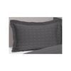 2PK Jason Commercial Villa Matelasse Pillow Sham 48x73cm Slate