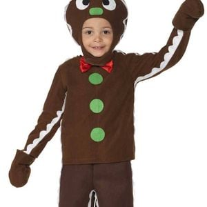 Little Ginger Man Kids Christmas Costume - Small