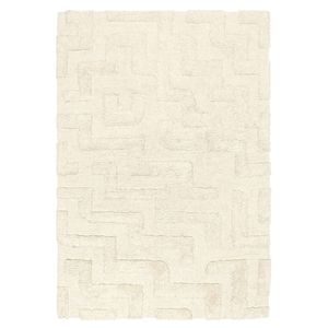Loopsie-280cm X 190cm-garbatella Sculpted Cream Rug