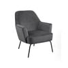 Modern Furniture MONROE 75x83cm Lounge Chair - Dark Grey