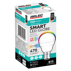 Arlec 5.5W LED Fancy Grid Smart Globe 
