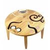Kids Wooden Table - Animal Tails Design - Handmade Solid Timber
