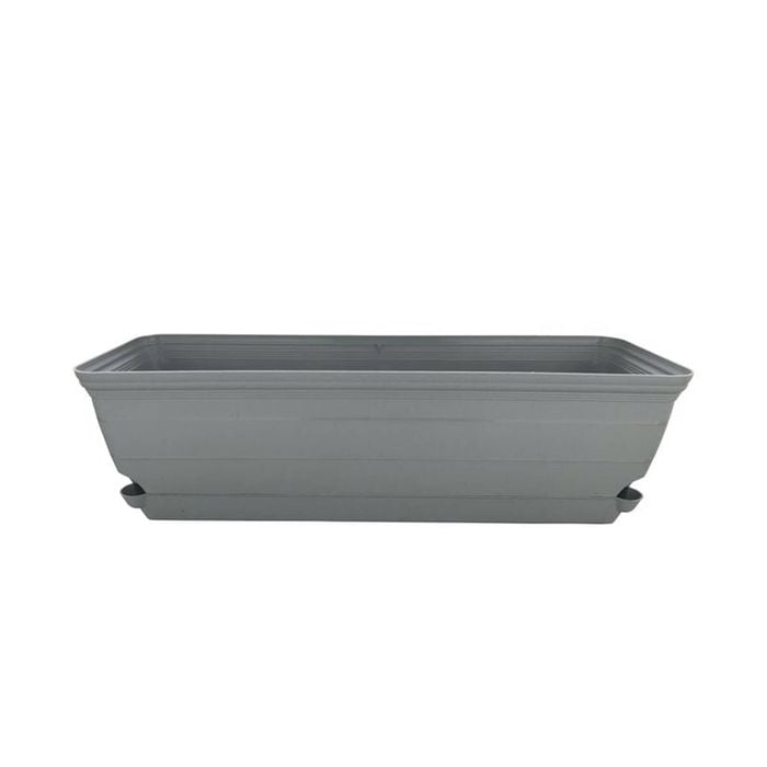 Eden 60cm Grey Roman Self Watering Trough Planter
