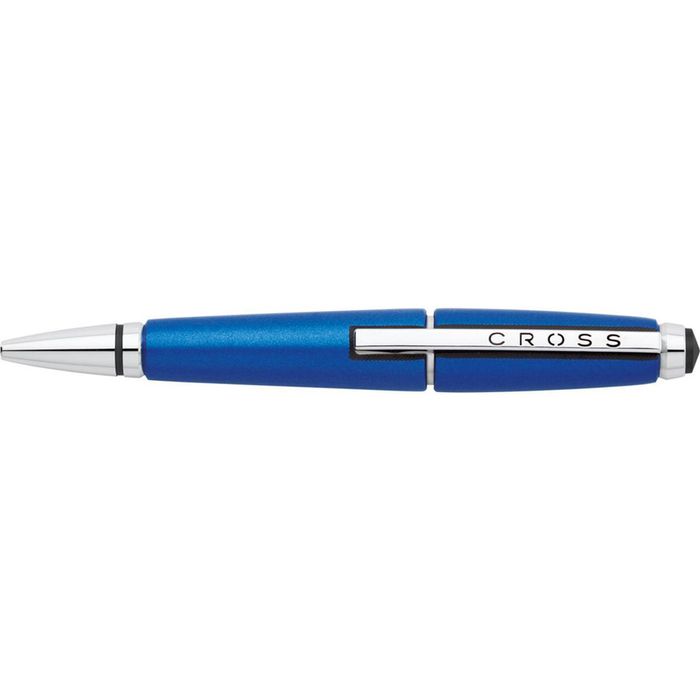 Cross Edge Rollerball Pen Gel Ink Office/writing Stationery Sb Nib Nitro Blue