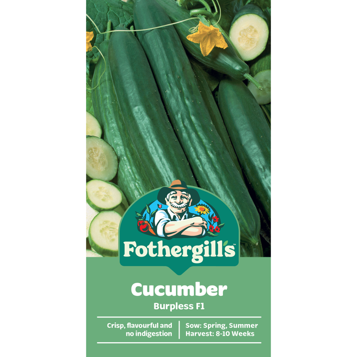 Fothergill's Burpless Cucumber Vegetable Seed