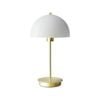 Mirabella Addidon Frosted Glass And Brass Table Lamp