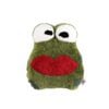 Huxford Grove Sheepskin Pet Frog Cushion Home Decorative Pillow 35x40cm Green