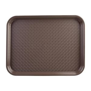 Olympia Foodservice Tray Kristallon Polypropylene Brown 305 X 415mm Commercial Catering Serving