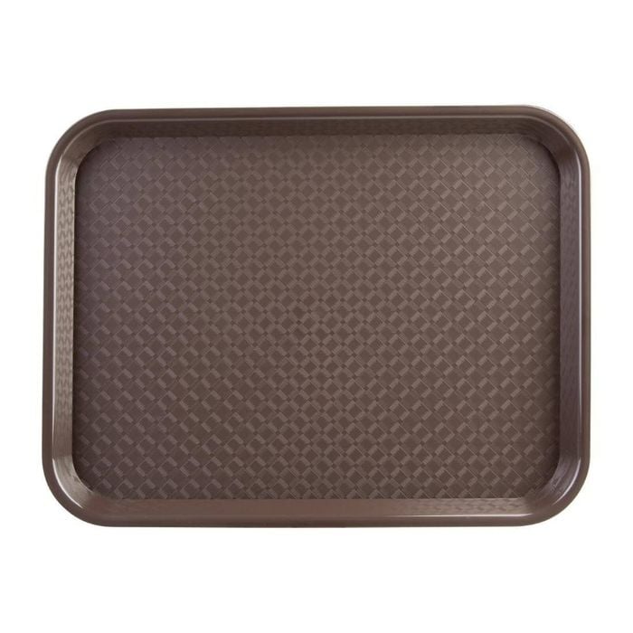 Olympia Foodservice Tray Kristallon Polypropylene Brown 305 X 415mm Commercial Catering Serving