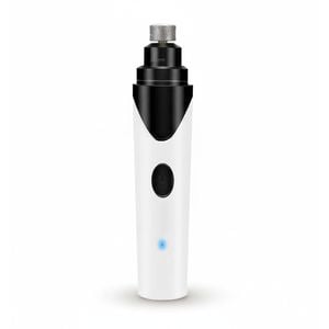 Quiet Dog Nail Grinder for Small to Large Pets - Rechargeable Electric Trimmer Kit