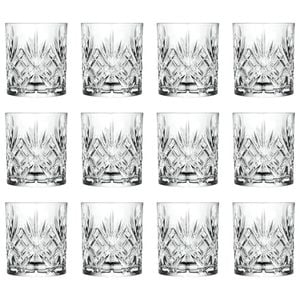 RCR Crystal Melodia Whisky Glasses - 240ml - Pack of 12