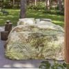 Bedding House Queen Green Arcadia Green Cotton Sateen Quilt Cover Set