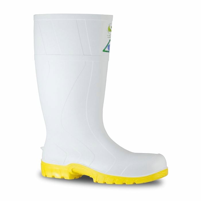Bata Size 8 White Safemate Gumboots