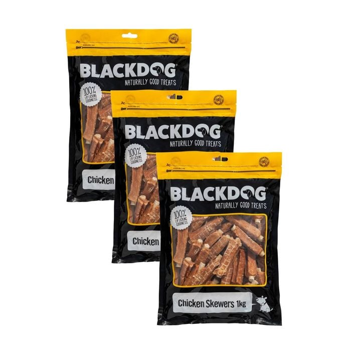 Blackdog Chicken Skewers - 1kg B160x3