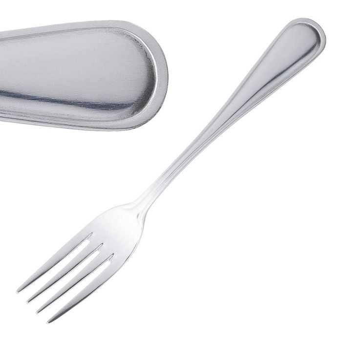 Olympia Table Fork Mayfair 12 Pack 200mm Commercial Stainless Steel Cutlery